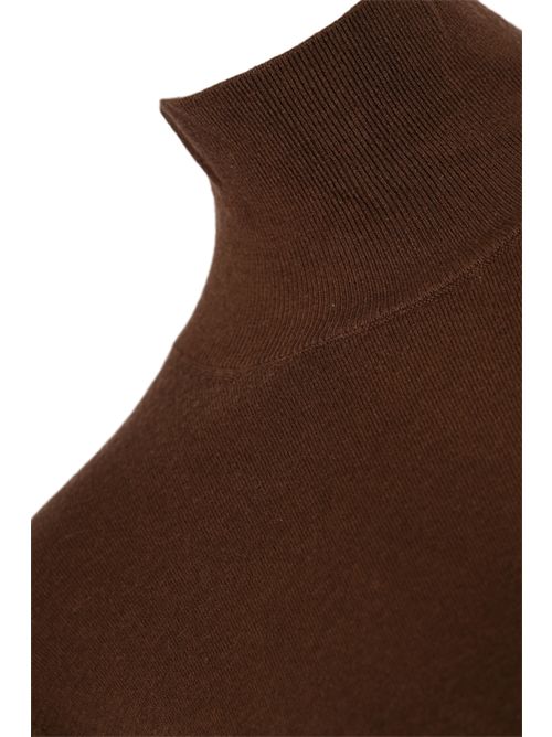 Dolcevita Kiku in filato di seta e lana Cioccolato WEEKEND MAX MARA | 2525366012600004
